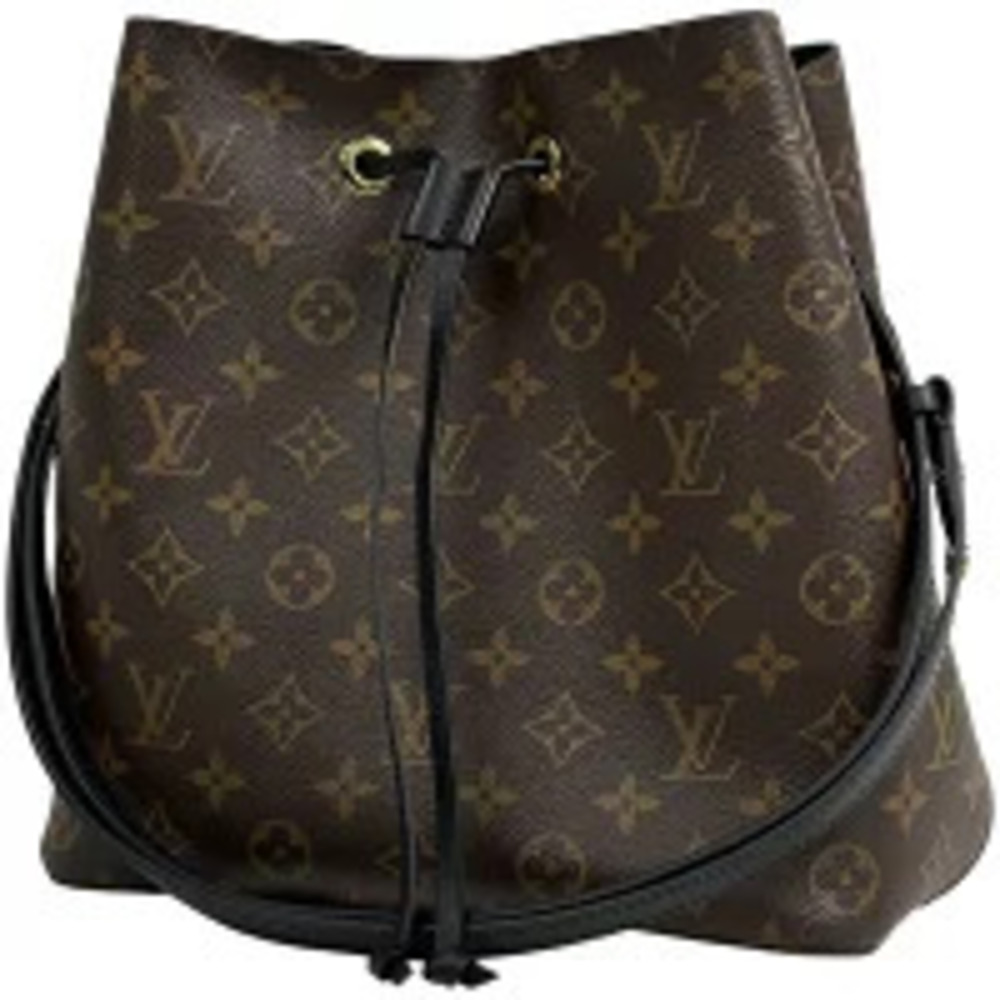 Louis Vuitton Neo Noe drawstring shoulder bag Monogram brown black